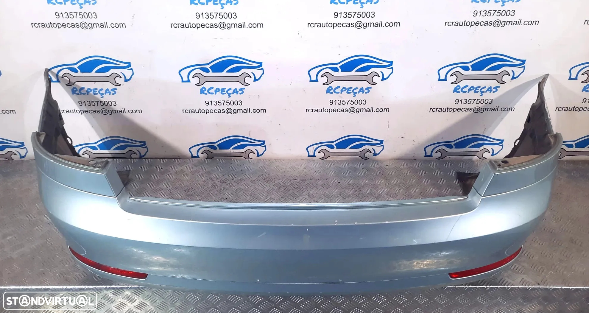 .PARACHOQUES TRASEIRO TRÁS SKODA OCTAVIA II 2 MK2 1Z 1Z3 VRS RS SEDAN CARRO 1Z5807421B 1Z5807421 PARA-CHOQUES PARA CHOQUES ORIGINAL - 7