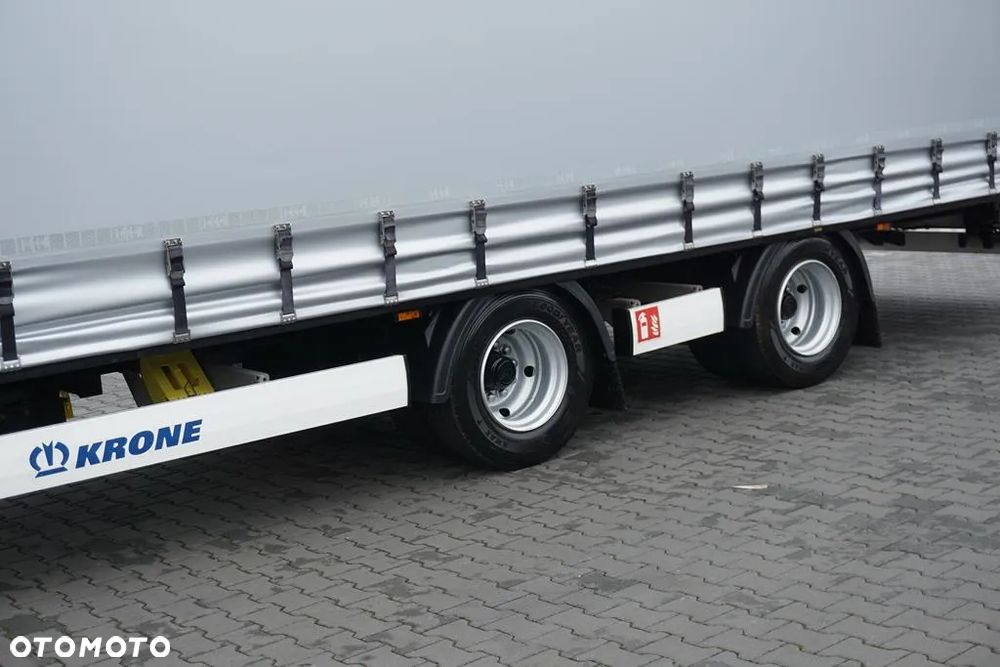 Krone TANDEM / FIRANKA / 19 PALET / DŁ. 7,75 M - 8