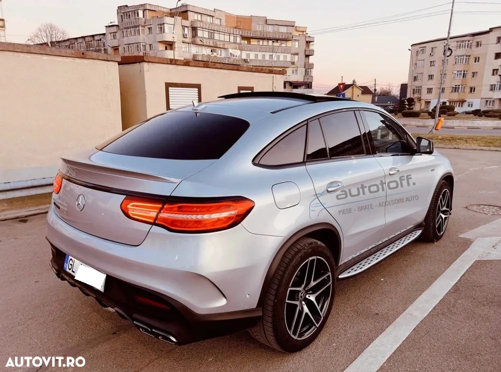Difuzor Mercedes GLE Coupe compatibil cu GLE C292 (15-18) GLE63 Design Full Black - 12