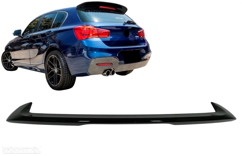 Aileron BMW Série 1 F20 Look M Preto Brilho