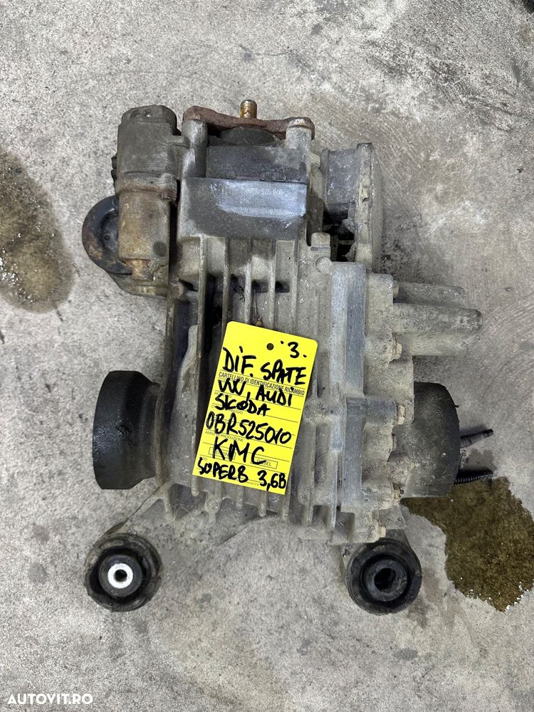 Diferential spate cod KMC pentru VW, AUDI, SKODA demontat de pe SUPERB 3.6 benzina cu 130.000 km - 1