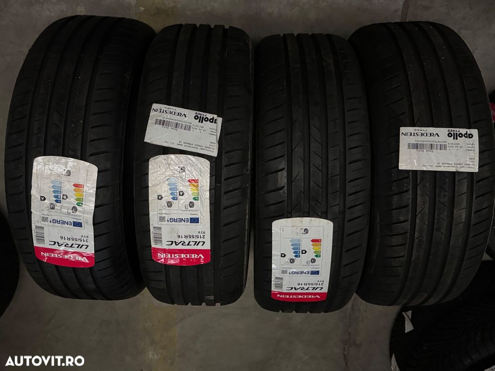 Vând 4 anvelope 215/55/16 vredestein de vară noi