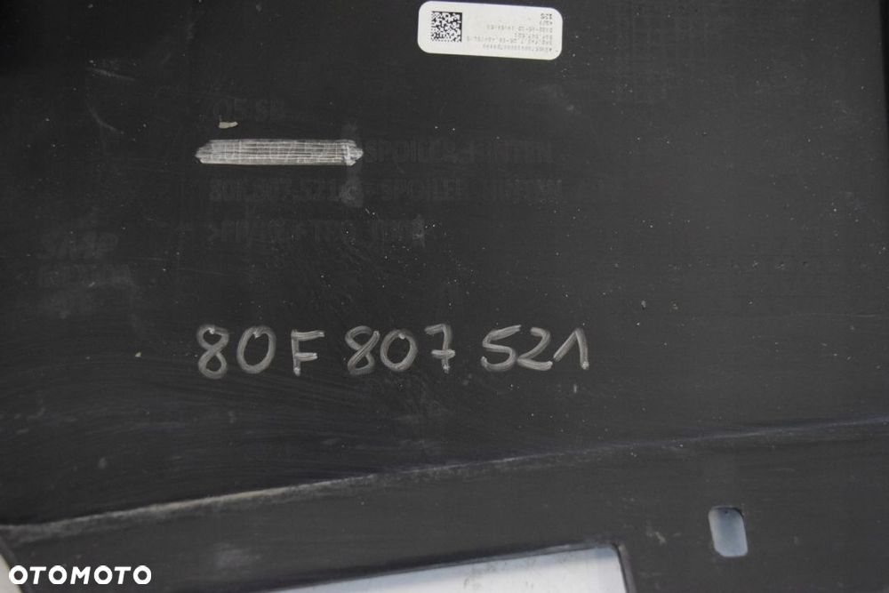 AUDI Q5 80F ZDERZAK TYLNY TYŁ - 8