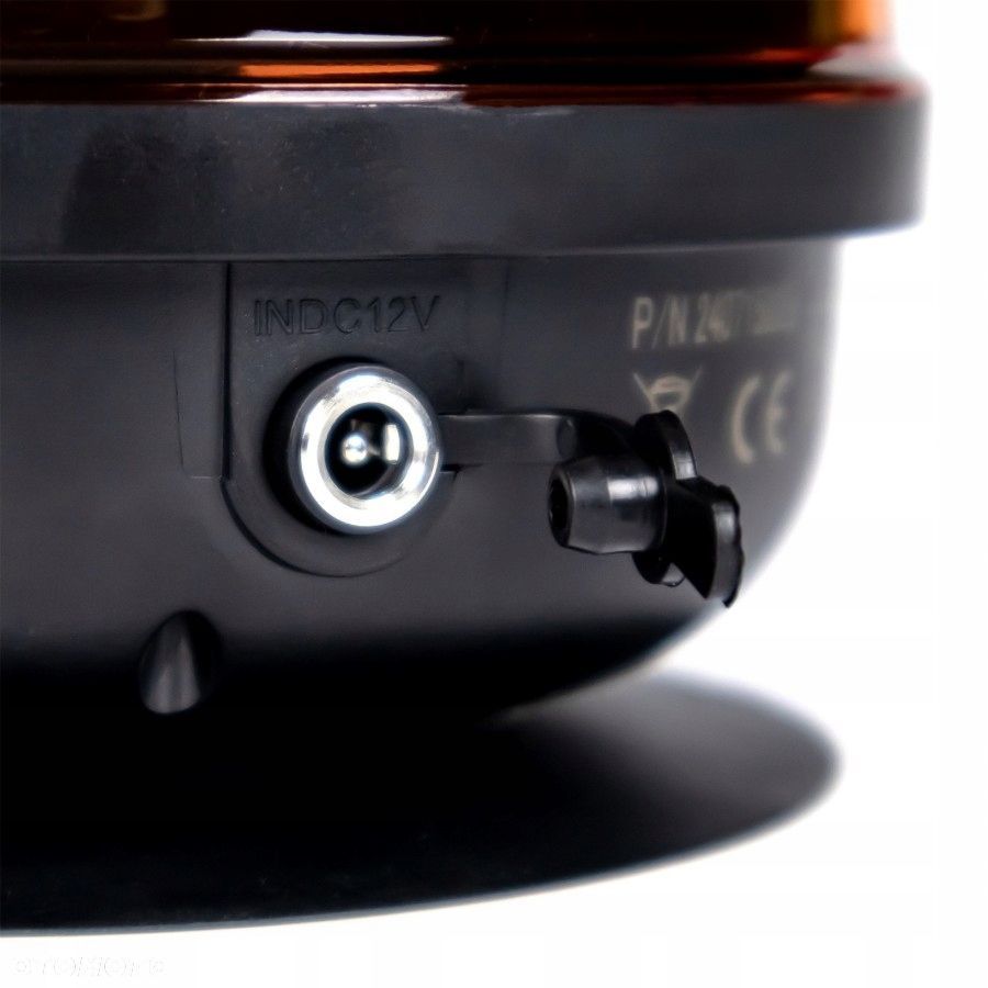 lampa błyskowa ostrzegawcza 15 w 10x led na magnes, bezprzewodowa - 5