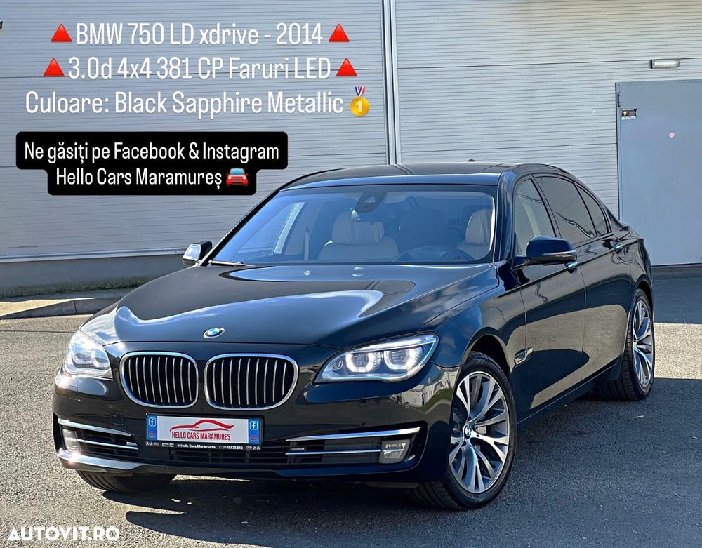 BMW Seria 7 750Ld xDrive Blue Performance Edition Exclusive - 1
