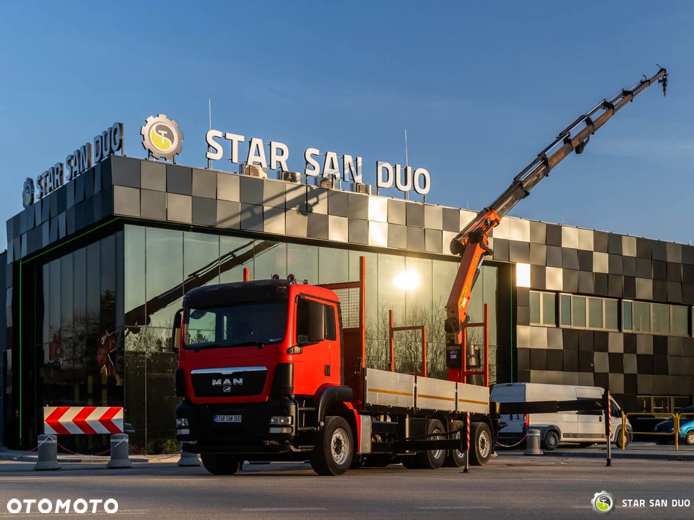 MAN TGS 35.400 8x4 Palfinger PK 34002 HDS Żuraw Wciągarka Cran Kran Winch Rotator - 1