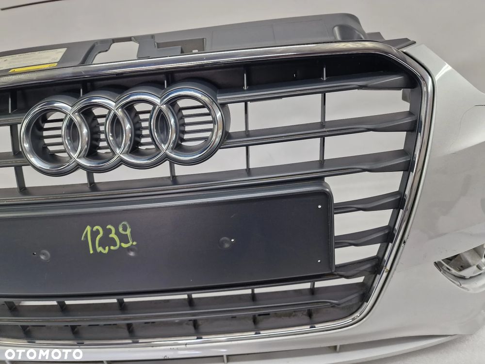 AUDI A3 8V / 8V3 11- ZDERZAK PRZEDNI PRZÓD NA SPRYSKI + GRILL / ATRAPA + PŁYTA / OSŁONA POD ZDERZAK , NR 8V3807437 / 8V3807437DE , NR AUKCJI NZ1239 - 12