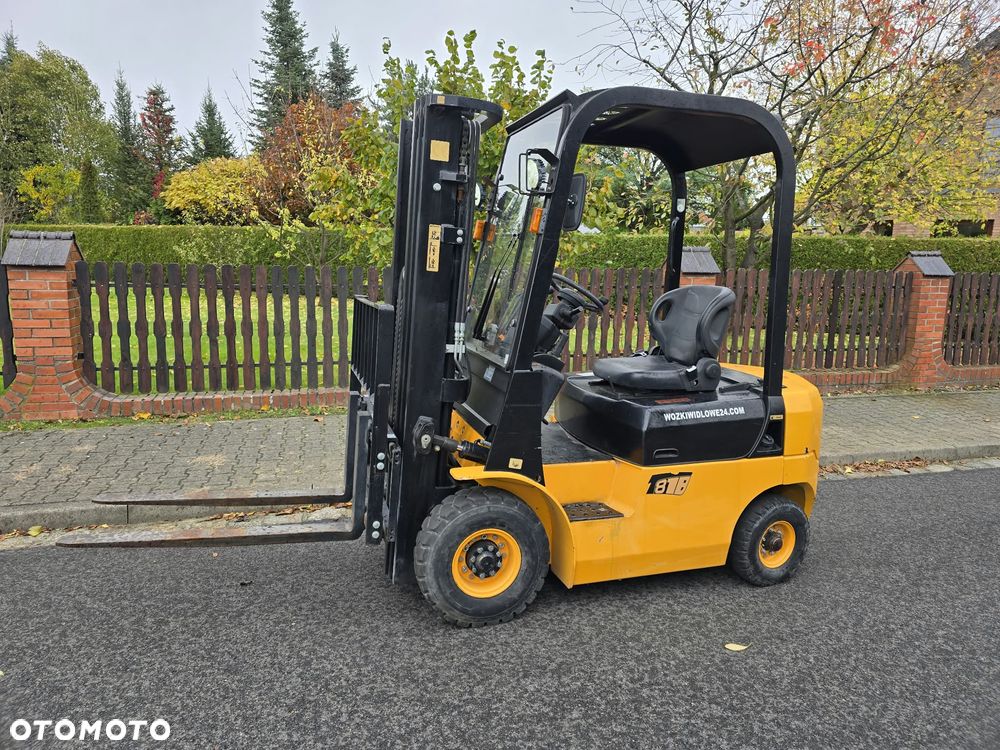 Mitsubishi wózek widłowy diesel fd18 triplex automat - 9