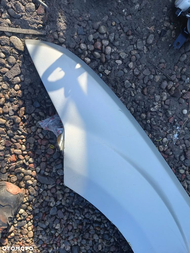 FORD FOCUS MK2 2005R BŁOTNIK PRZEDNI LEWY PRAWY SREBRNY - 8