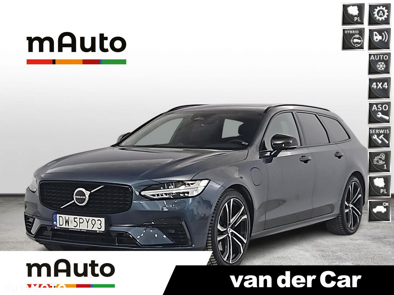 Volvo V90 T8 AWD Plug-In Hybrid R-Design - 1