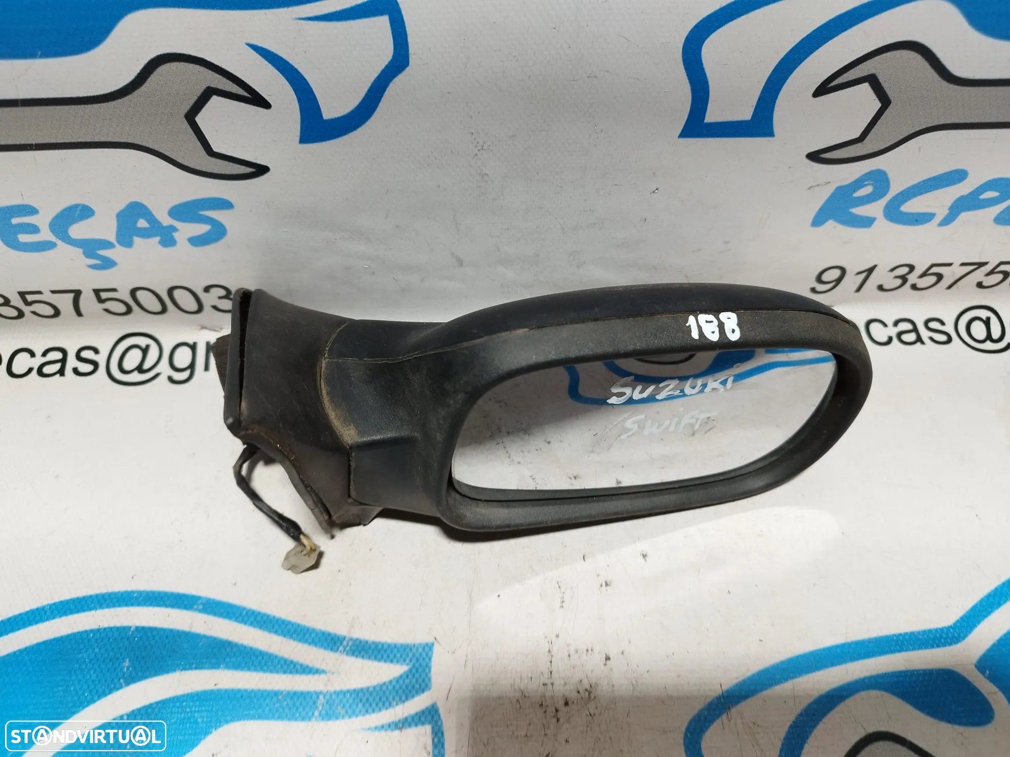 ESPELHO RETROVISOR DIREITO SUZUKI SWIFT II 2 MK2 8470160B300CE ELETRICO AQUECIDO ESPELHOS RETROVISORES - 7