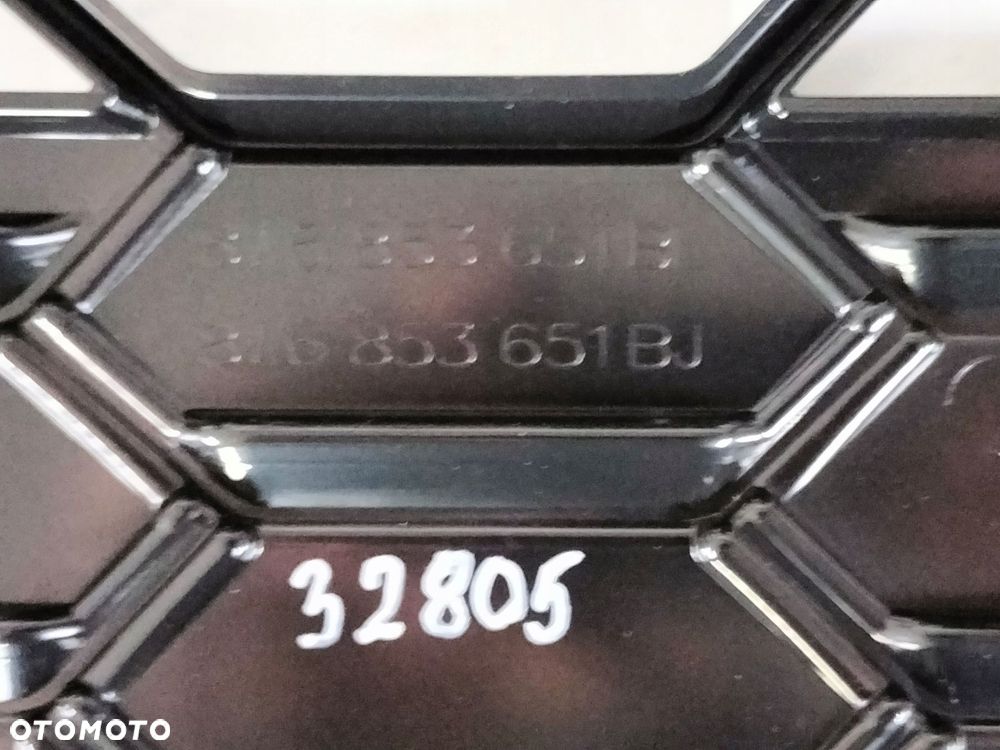 atrapa kratka grill audi a5 b9 lift 19- s-line wersja pod czujniki pdc - 6