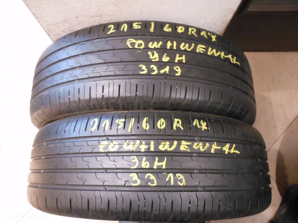 Opony 215/60r17 continental eco contact 6 6,1mm lato para - 1