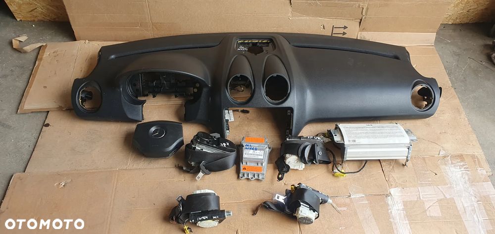 Konsola poduszki pasy AIRBAG zestaw naprawczy Mercedes ML W164 - 1
