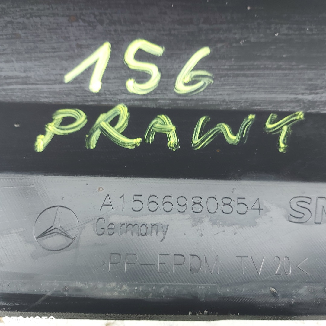 LISTWA PROGOWA PRAWA PROG PRAWY AMG MERCEDES GLA W156 ORYGINAL DEMONTAZ 1566980854 - 6