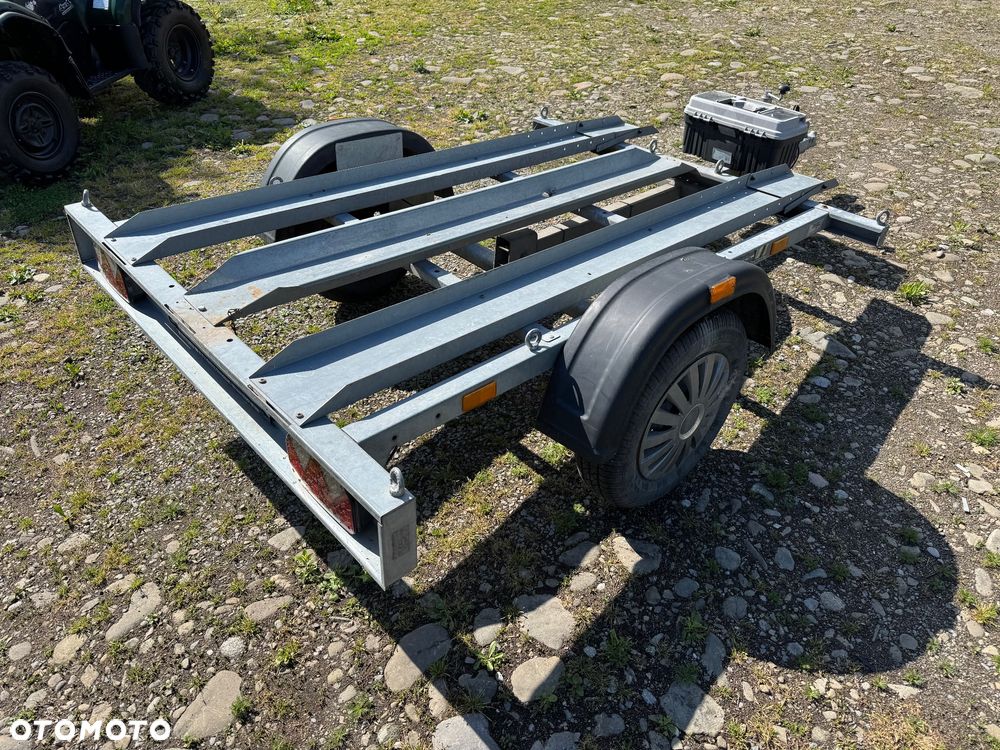 Brenderup LAWETA 3 Motocykle LEKKA DMC 750 KG Solidna - 3