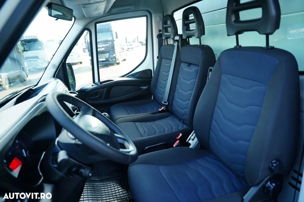Iveco DAILY 35-150 / OȚEL BASCULABIL SPATE / TRULIU / DUBLU / MANUAL / IMPORTAT / EURO 6 - 26