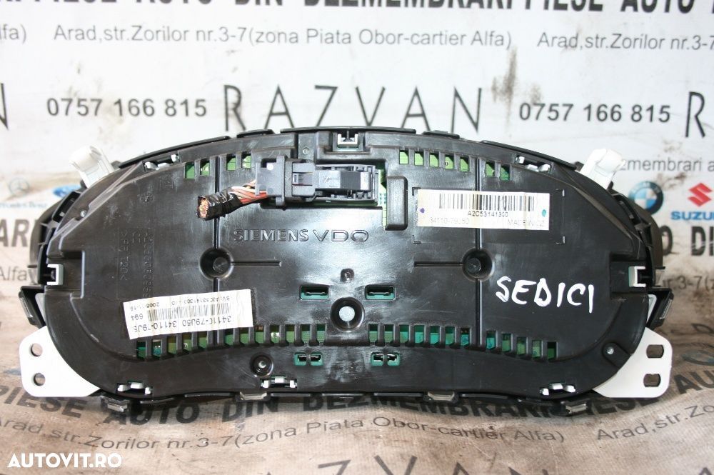 Ceasuri Bord Suzuki SX4 Fiat Sedici Originale Import Germania - 1