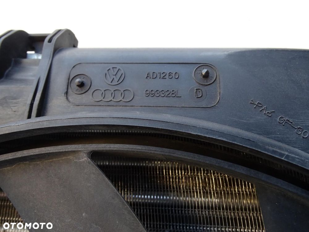 KPL CHŁODNIC INTERCOOLER + WENTYLATORY 8K0959501G 2.0 TDI AUDI A6 C7 - 9