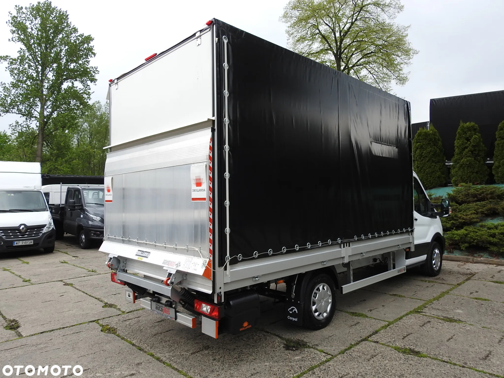 Ford TRANSIT NOWY PLANDEKA WINDA 8 PALET TEMPOMAT KLIMATYZACJA ASO 130KM [ B43455 ] - 17