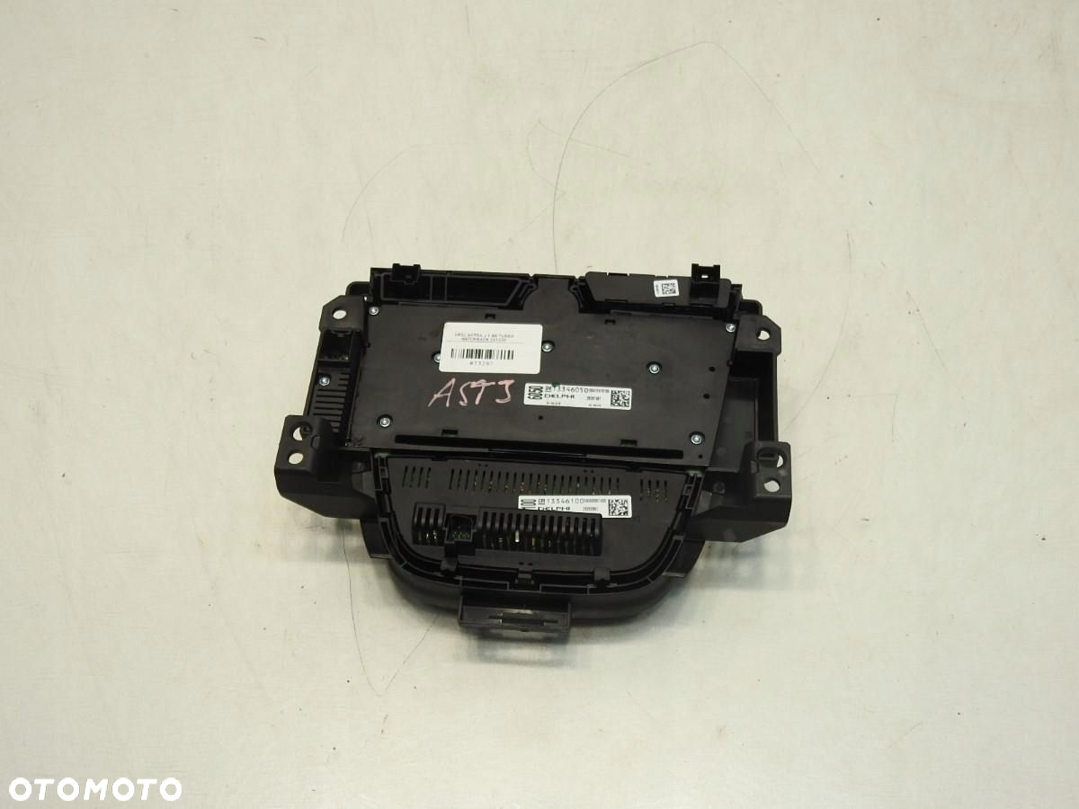 PANEL STEROWANIA KLIMATYZACJĄ RADIEM OPEL ASTRA J 13346050 13346100 - 3
