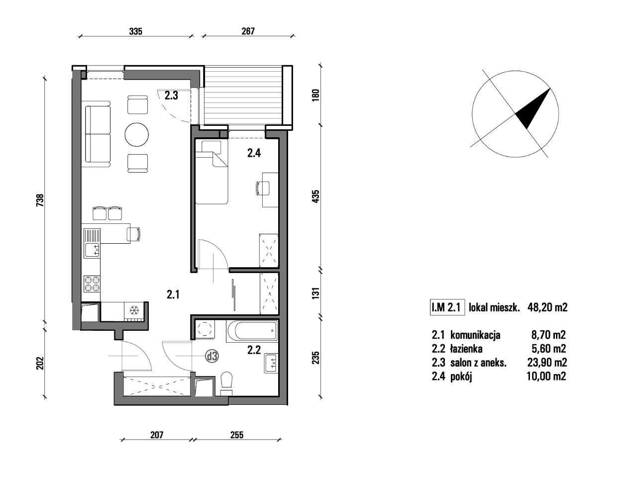Satis House Apartament Premium I.m.2.1