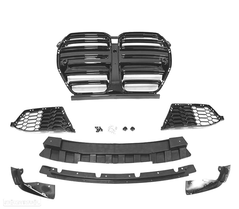 PARA-CHOQUES FRONTAL BMW F30 F31 11-18 LOOK M3 G80 PDC - 2
