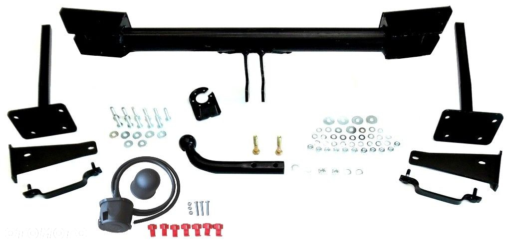 Nowy Kompletny Markowy Hak Holowniczy + Kula + Wiązka Uniwersalna + Gniazdo elektr.do BMW E36 Seria 3 Sedan Kombi Coupe Cabrio od 1991 do 1998 GWARANCJA - 2