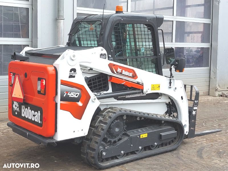 Bobcat PE SENILE, NOU, SUPER PROMOTIE 46900 EUR+Tva, furci, cupa multifuncitonala 4x1, ridica 717kg, masa operationala 3t, motor Bobcat 41kW, cabina inchisa, inst hidr suplimentara, posibilitate leasing 5 ani-PROMOTIE 46900 EUR+Tva - 5