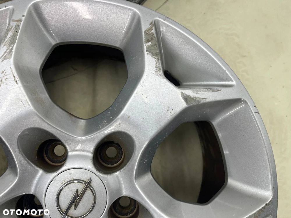Felga Opel Zafira B Astra G H Vectra C Meriva 6,5jx16 ET37 5x110 felgi aluminiowe r16 cali KOMPLET 1 - 13