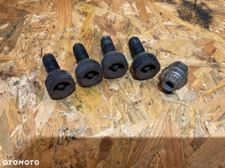 Śruby zabezpieczające do kół antykradzieżowe Bmw e39 e46 e60 e63 e65 komplet - 1
