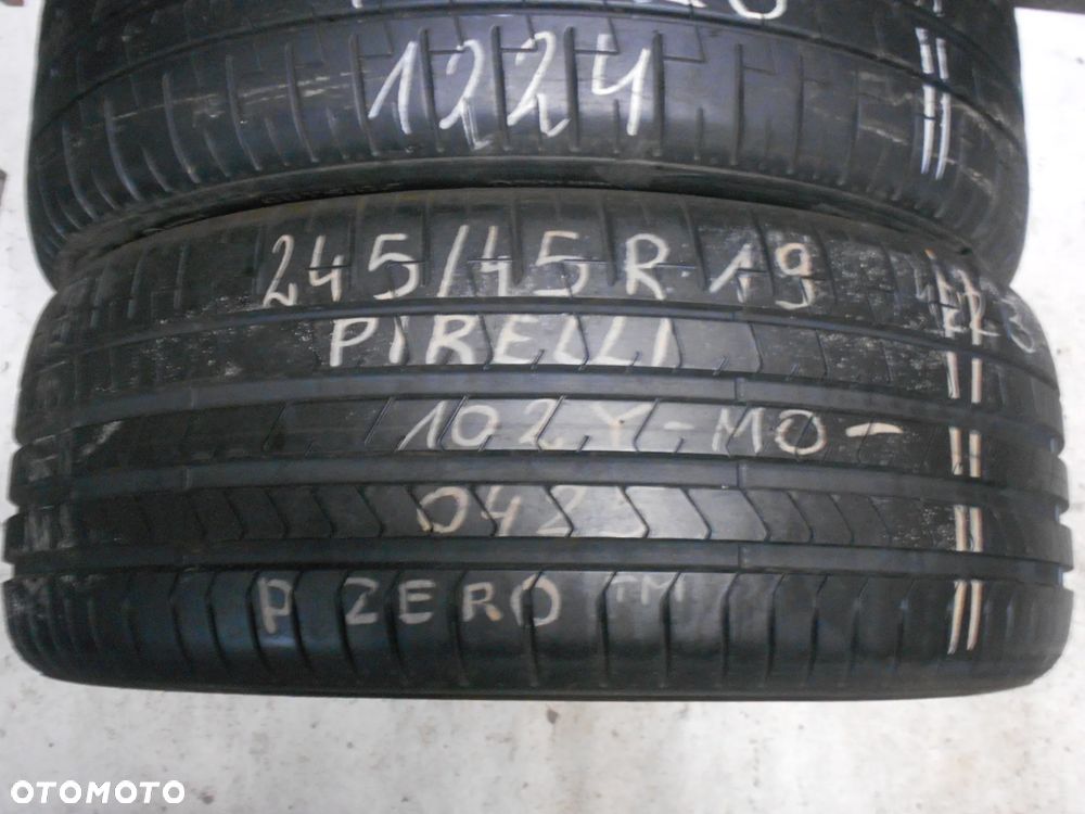 OPONY 245/45R19 PIRELLI PZERO MO DOT 0425 / 1224 6.6MM - 3