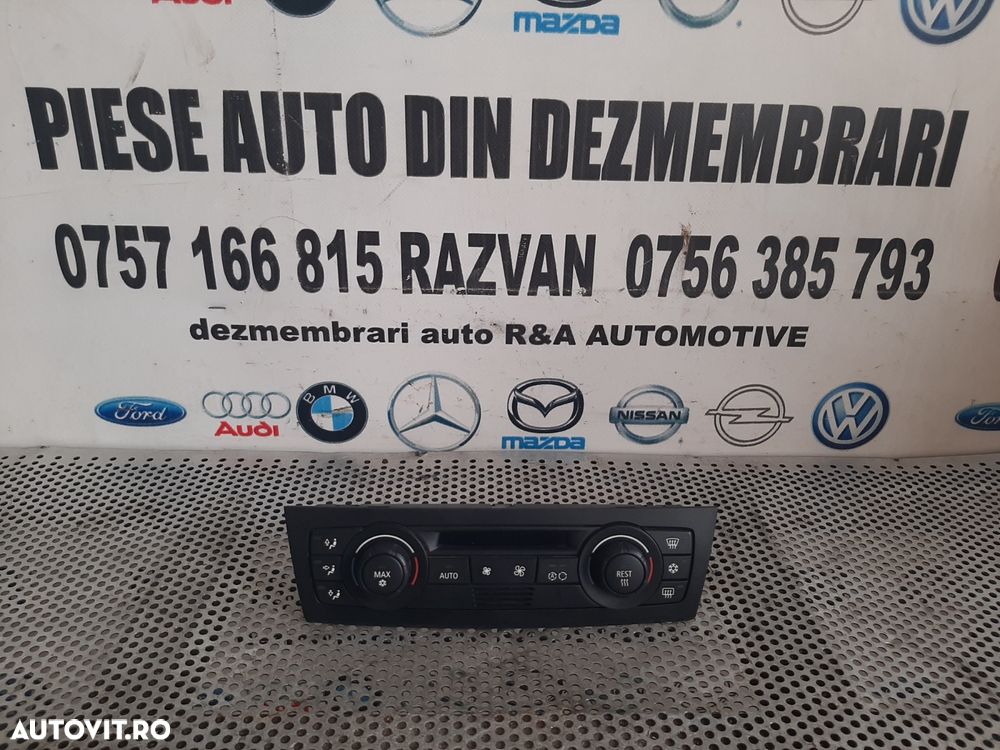 Panou Modul Comenzi Clima Ac Climatronic Bmw E90 E91 E92 E93 E87 E88 E81 E82 Cod 9220610 - 3