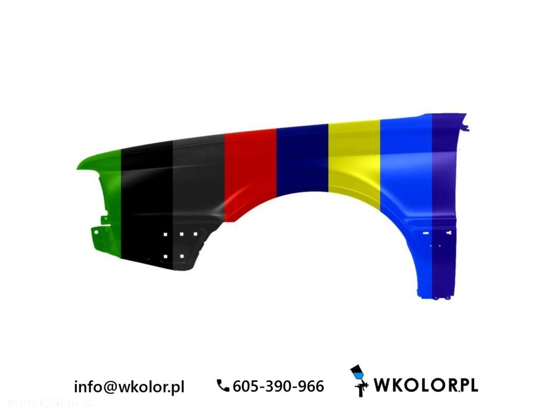 NOWY BŁOTNIK AUDI 80 B4 1992-1996 LAKIEROWANY W KOLOR - 1