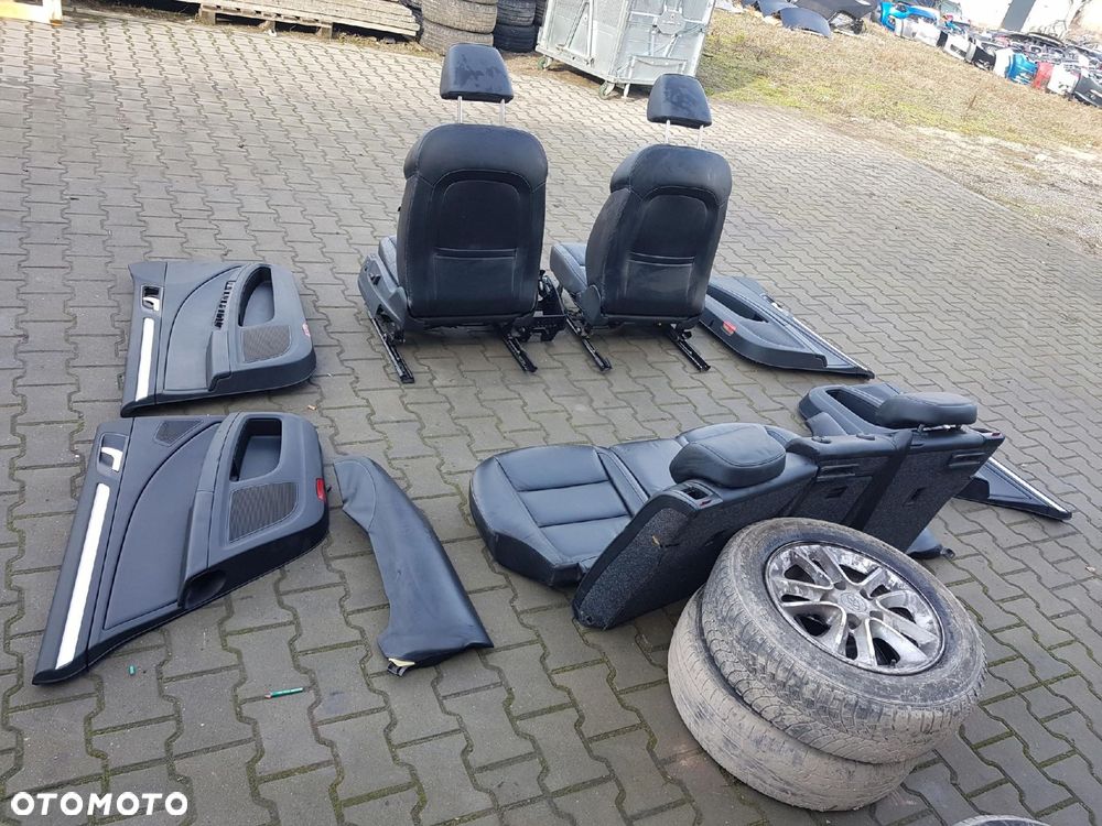 SKODA SUPERB 2 II 08r- KOMBI FOTELE SKÓRZANE KANAPA - 10