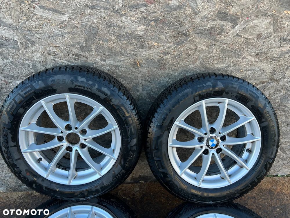 FELGI KOŁA KOMPLET BMW X3 F25 X4 F26 7,5JX17 ET32 5X120 6787575 7.5" x 17" 5x120 ET 32  KOMPLET ORYGINALNYCH KÓŁ DO BMW X3 F25 X4 F26   7,5JX17 ET32 5X120  6787575 7.5" x 17" 5x120 ET 32   OPONY LINGLONG M+S 225/60R17 OPONY VIMERO-S M+S  OPONY 2X 6.40 2024 OPONY 2X (SŁABY BIERZNIK ) - 2