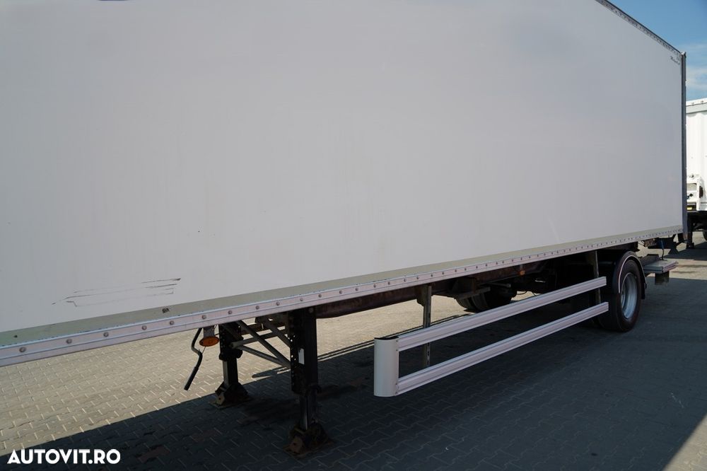 Fruehauf CONTAINER / DHOLLANDIA LIFT / PODEA RESISTENTĂ / - 11