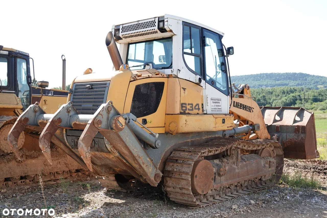 Liebherr R 634 / ŁADOWARKA CZOŁOWA / NA GĄSIENICACH / ZRYWAK TYŁ / 2007 ROK - 5