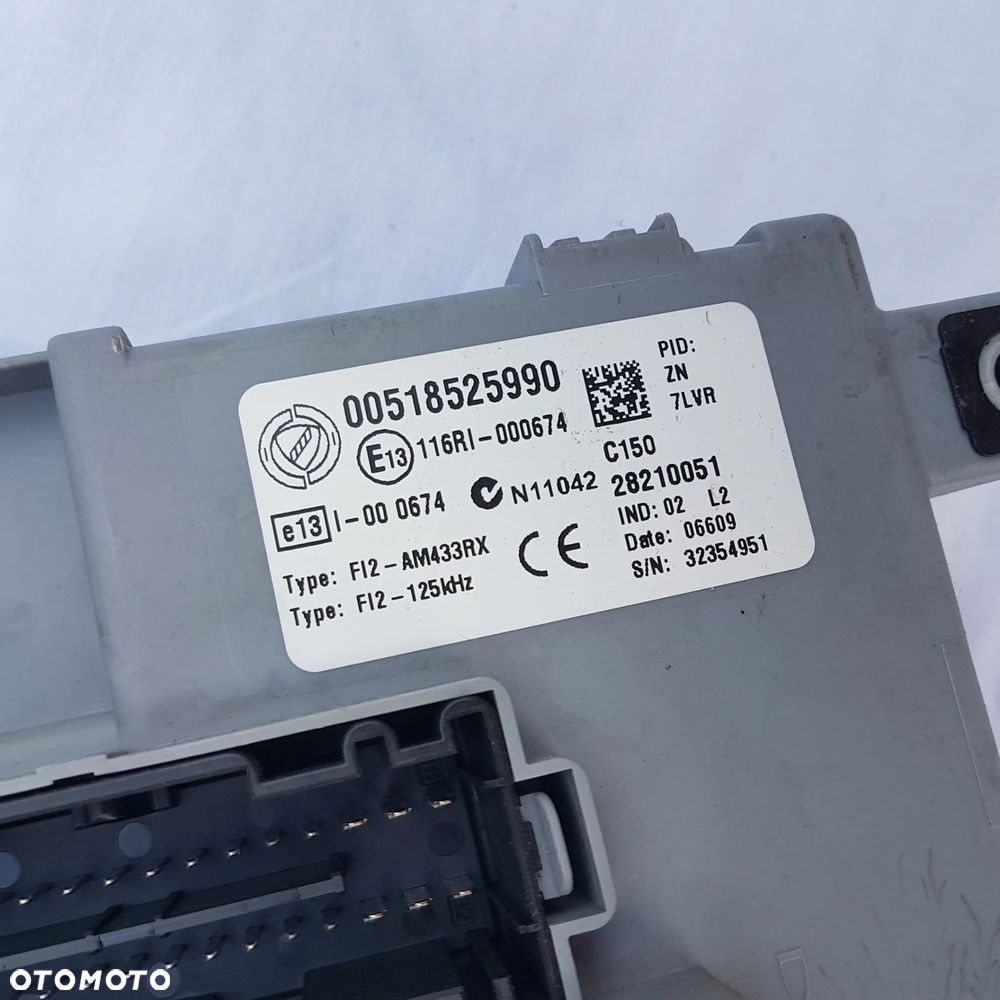 STEROWNIK komputer bsi kluczyk 2 szt zestaw startowy silnika od SKRZYNI AUTOMATYCZNEJ robot selespeed FIAT 500 fiorino grande punto evo mito idea musa ypsilon doblo bravo II panda MAGNETI MARELLI IAW5SF9.MS 51847332 - 15