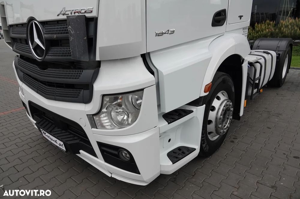 Mercedes-Benz ACTROS 1843 / RETARDER  /  JANTE ALIE / EURO 6 / IMPORTAT - 10