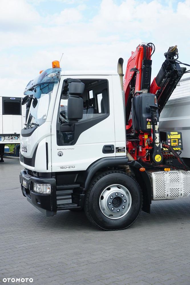 Iveco EUROCARGO / 160-21 / SKRZYNIOWY + HDS / FASSI F110 / ROTATOR / PILOT - 26