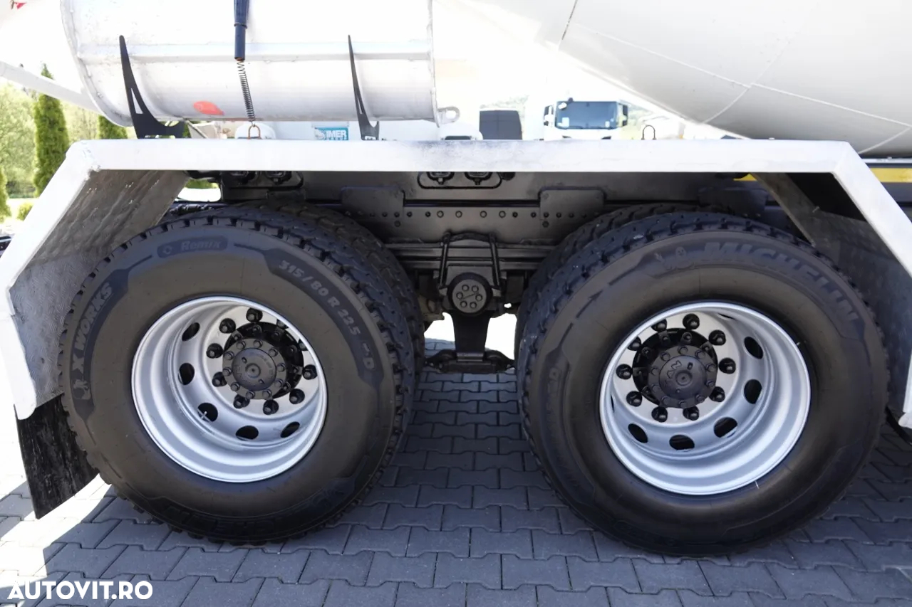 MAN TGS 32.400 / 8X4 / BETONIERĂ / 9 M3 / IMER / MANUALĂ / EURO 6 - 23