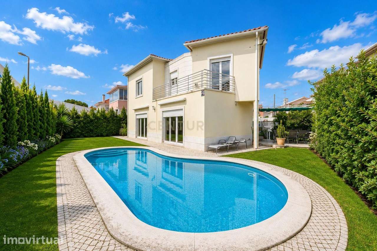 Moradia Isolada T5 com Piscina | 2 Suites | Garagem Box | Lote 585m2 | - Grande imagem: 2/23