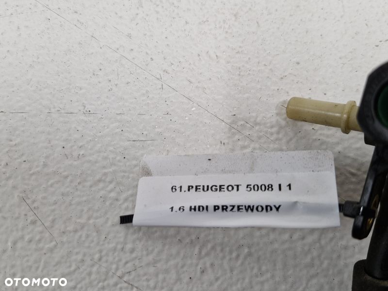 peugeot 5008 1 i 1.6 hdi przewody paliwa rurki paliwowe - 5