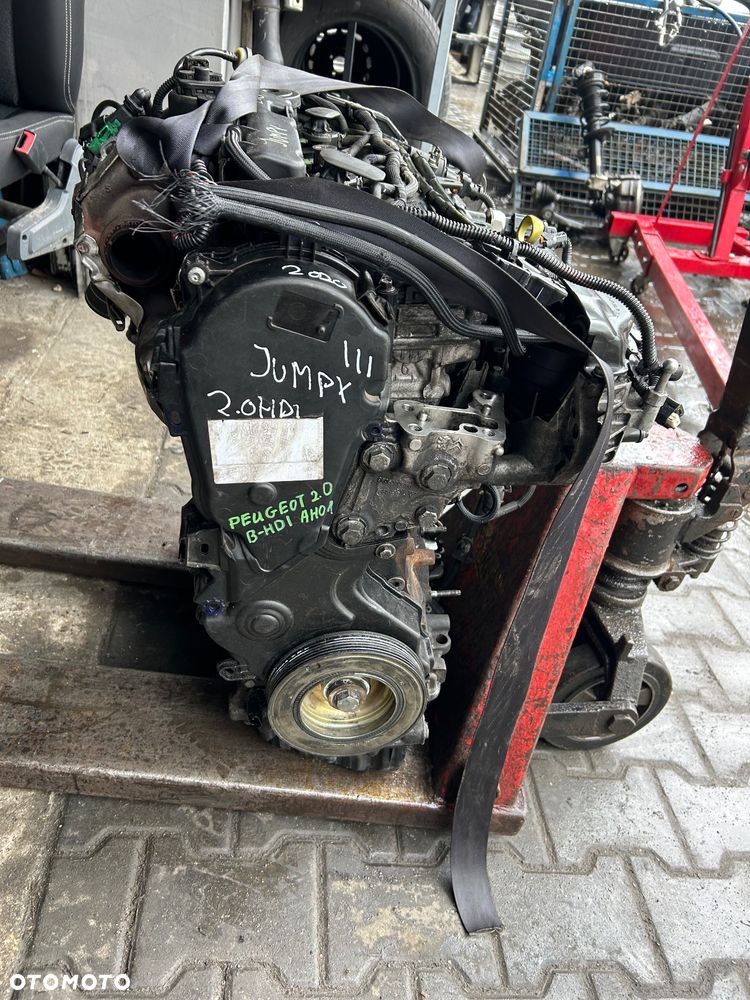 Silnik kompletny 2.0 DW10F AH01 Peugeot Expert III citroen Jumpy III 2.0 bluehdi wtryski turbina - 9