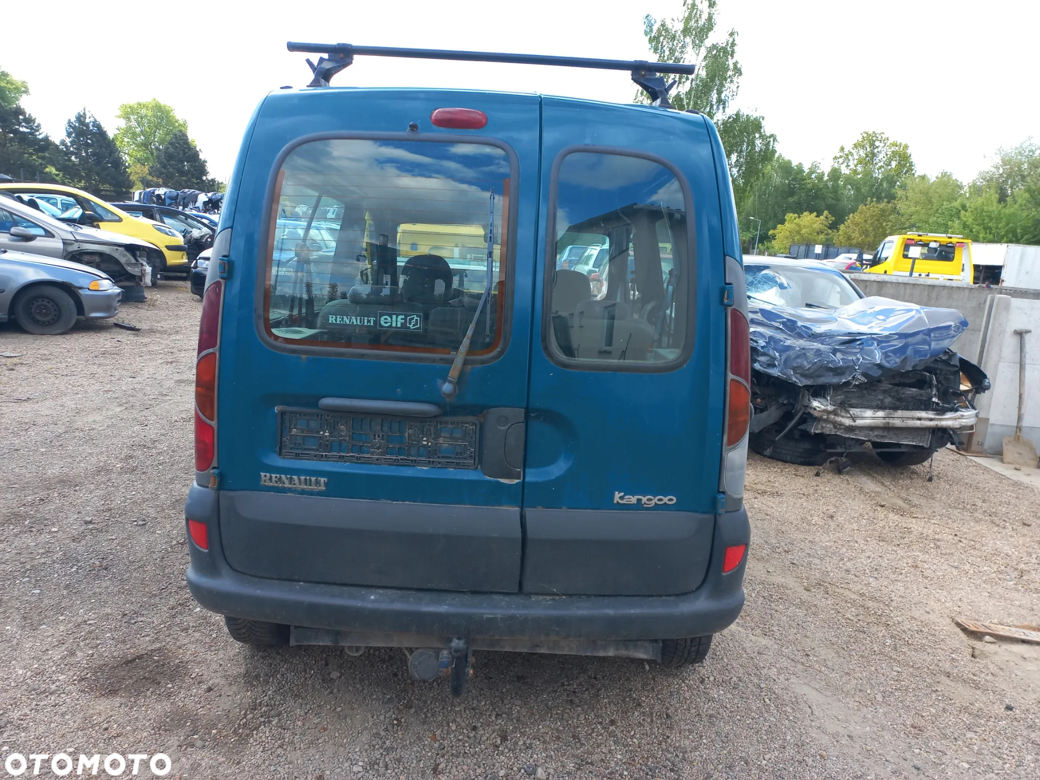 Renault Kangoo 1.4 benzyna 02r 0D90 wszystkie części bagażnik dachowy - 5