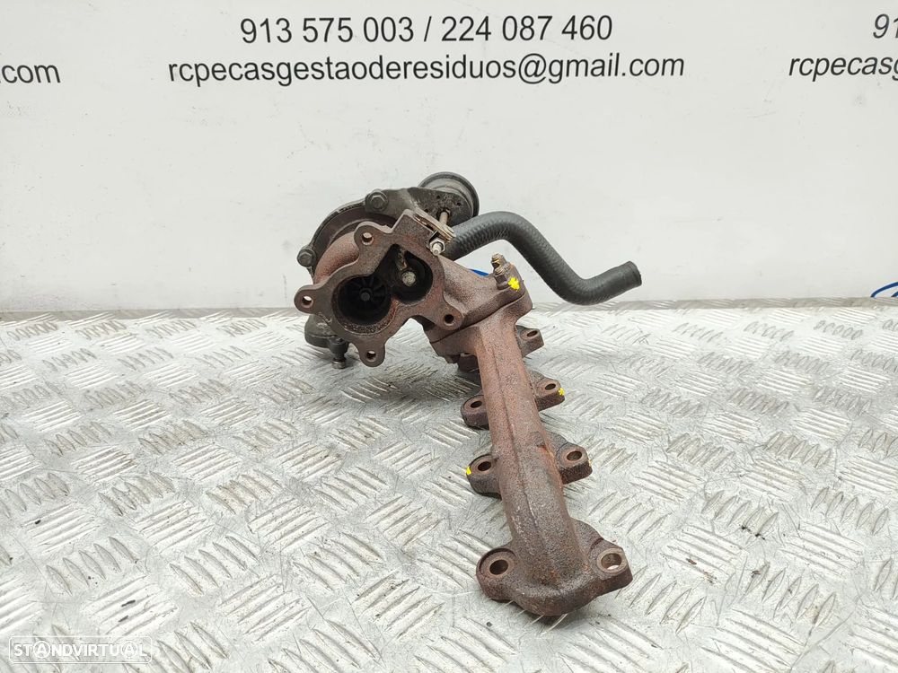 Turbo Original BorgWarner KKK 54359700009 PSA Peugeot Citroen Ford 1.4 HDI 70cv 8HT - 5