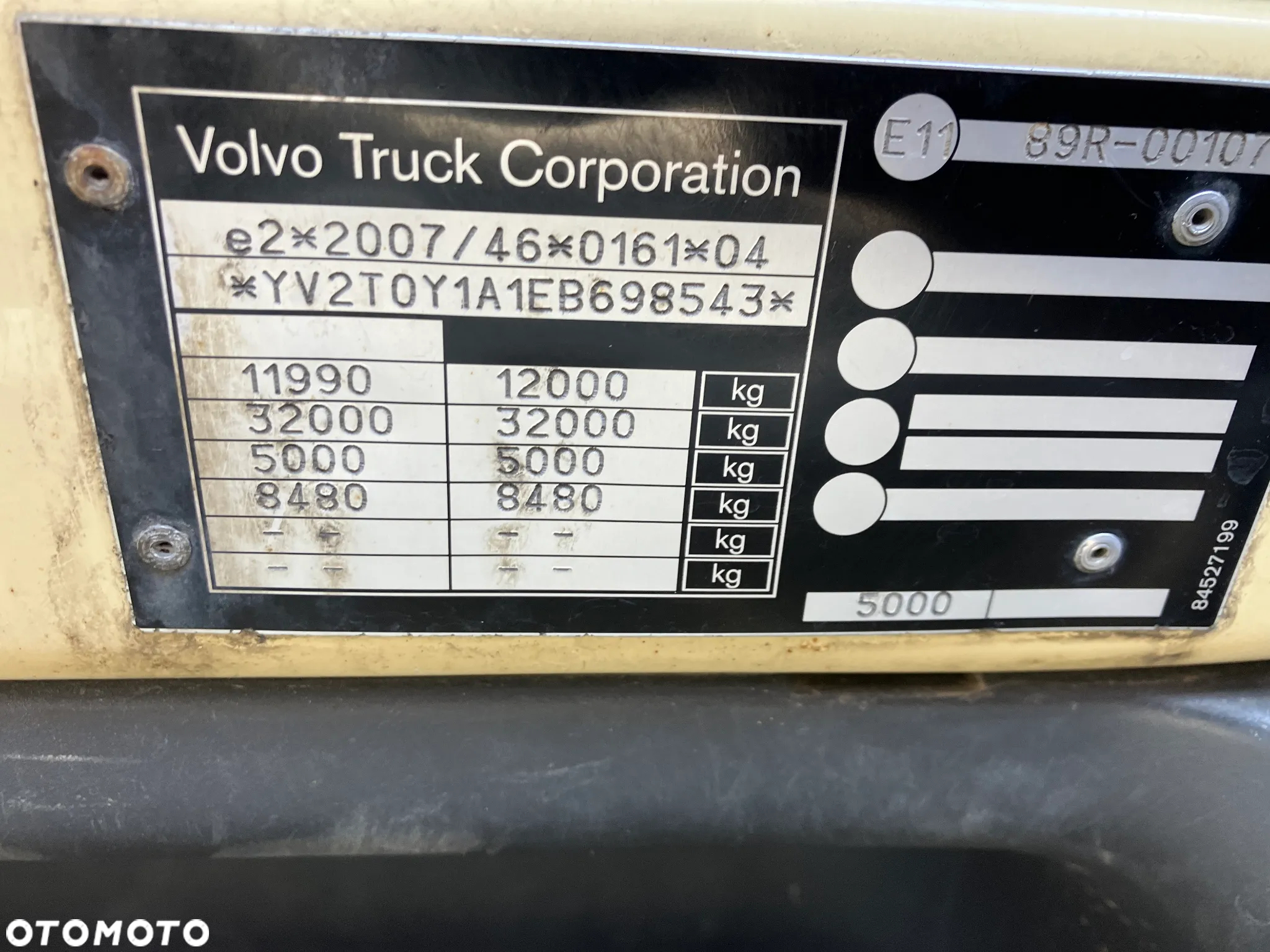 Volvo FL 280 skrzynia burtówka laweta - 8