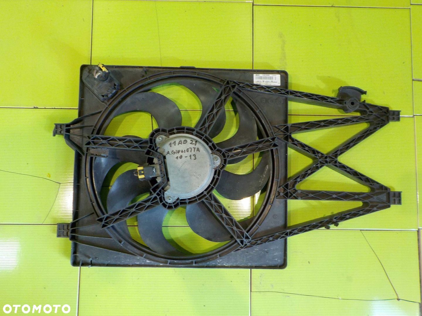 ALFA ROMEO GIULIETTA 1.4 T 10r wentylator chlodnicy 50514469 - 1