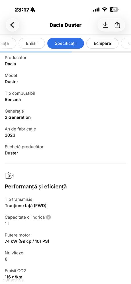 Dacia Duster TCe 90 2WD Expression - 37